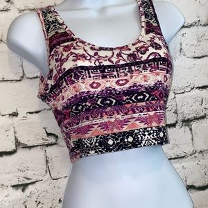 PacSun Tribal Crop Tank